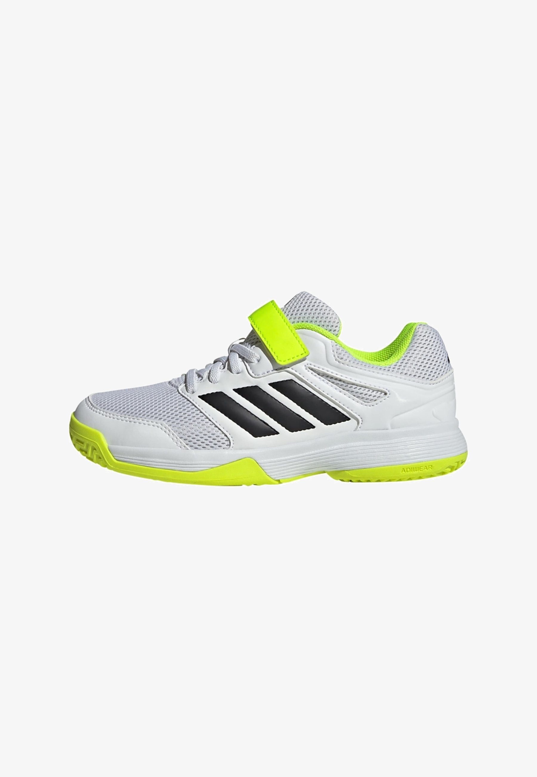 adidas Performance COURT - Volleybalschoenen - cloud white core black lucid lemon