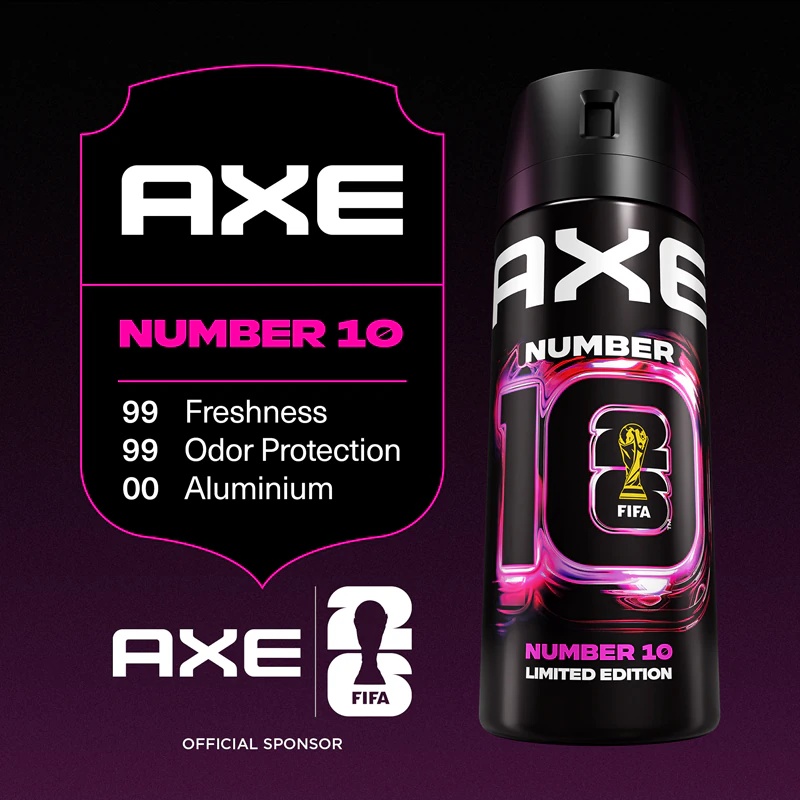 Dezodorant v spreju Ax FIFA Number 10