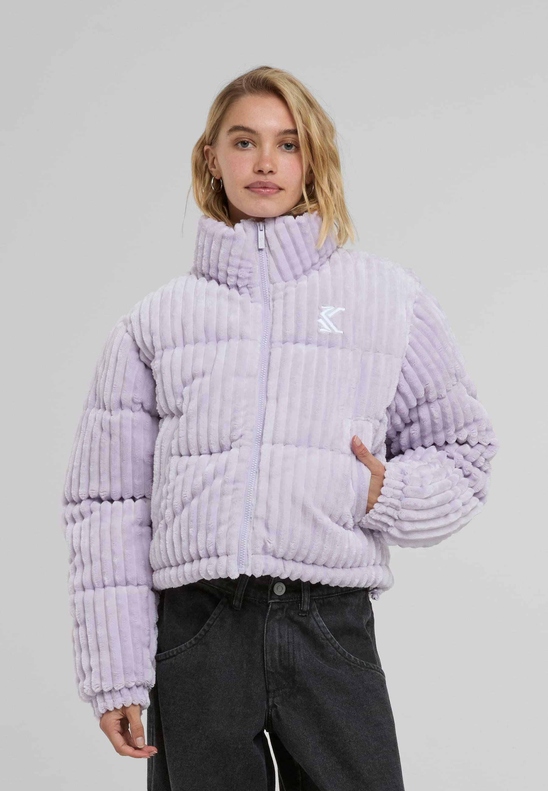 Karl Kani FUZZY PUFFER - Winterjas - paars