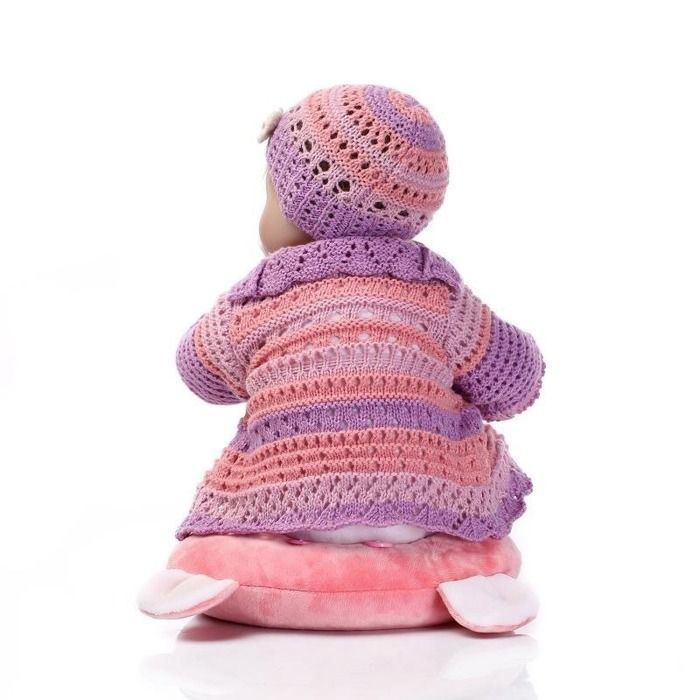 Muñeca bebé reborn - 42 cm - vinilo - Extremidades articuladas
