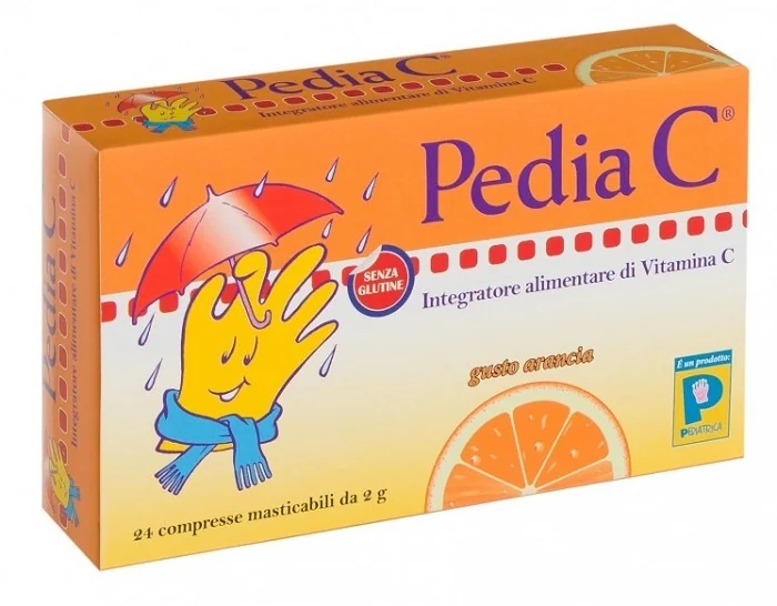 Pedia C Oranje 24 mastiektabletten