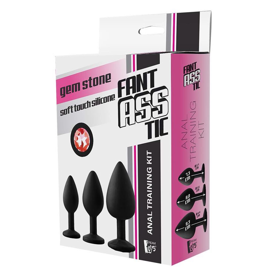 Dream Toys fantastisks anālās apmācības komplekts
