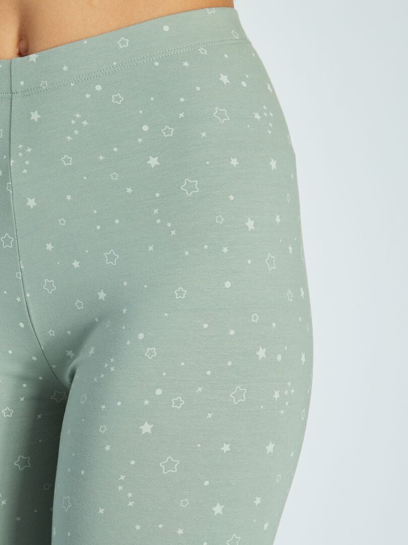 Pijama largo - 'Star Wars' - 2 piezas - VERDE