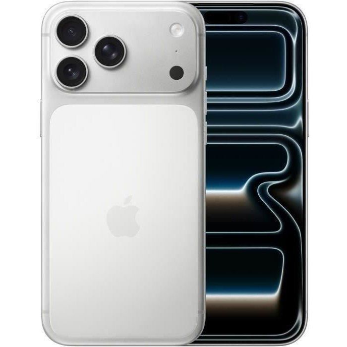 APPLE iPhone 17 Pro Max 512GB Silver + adaptateur secteur 20W