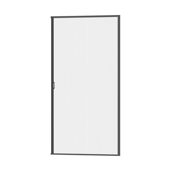 Alu-Plisséetür Professional, 125 x 220 cm, antrasitt