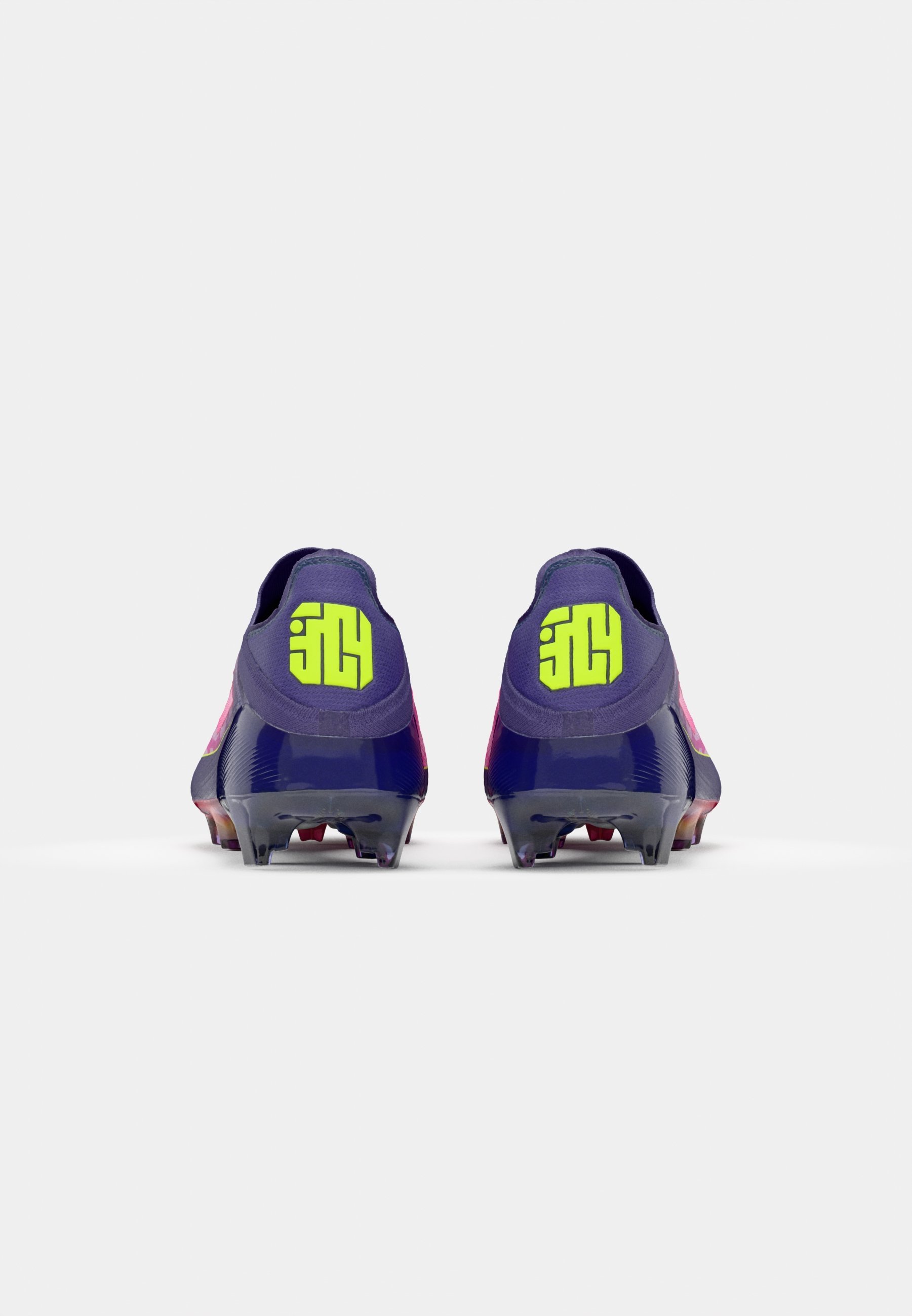 adidas Performance F50 ELITE LL FG LAMINE - Chaussures de football pour terrain ferme - violet unité/blanc/citron clair