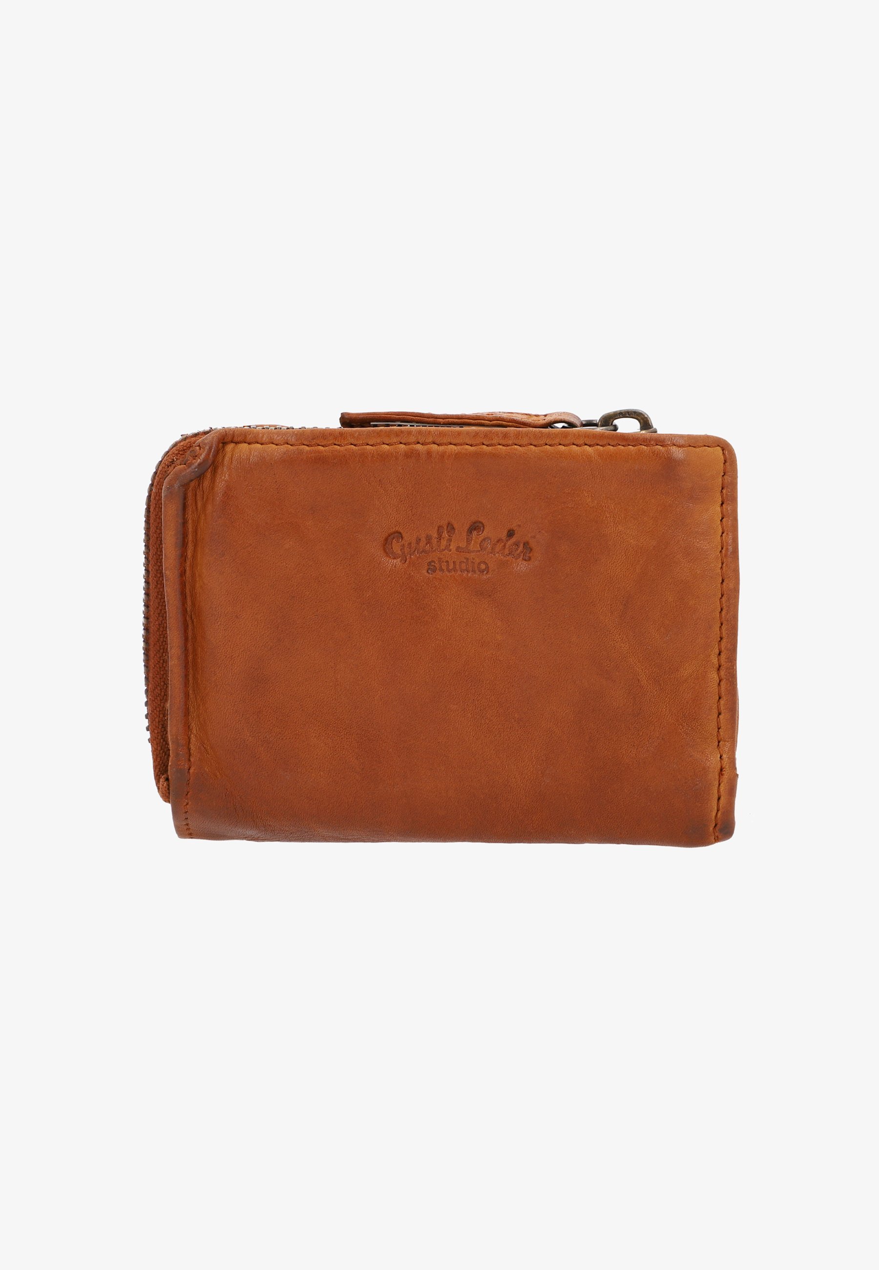 Gusti Leder AVNI - Portemonnee - cognac