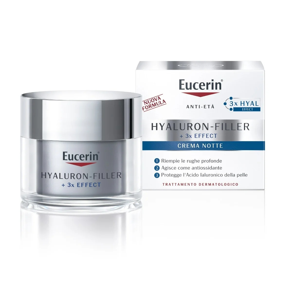 EUCERIN Eucerin Hyaluron Filler nakts krēms 50 ml Pretnovecošanās efekts