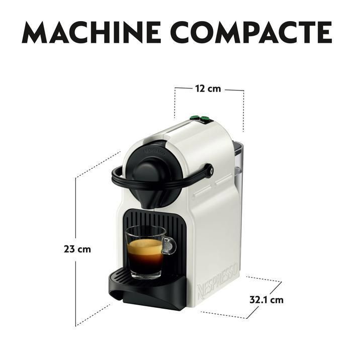 Nespresso Krups Inissia White Coffee Machine Espresso Coffee Maker YY1530FD