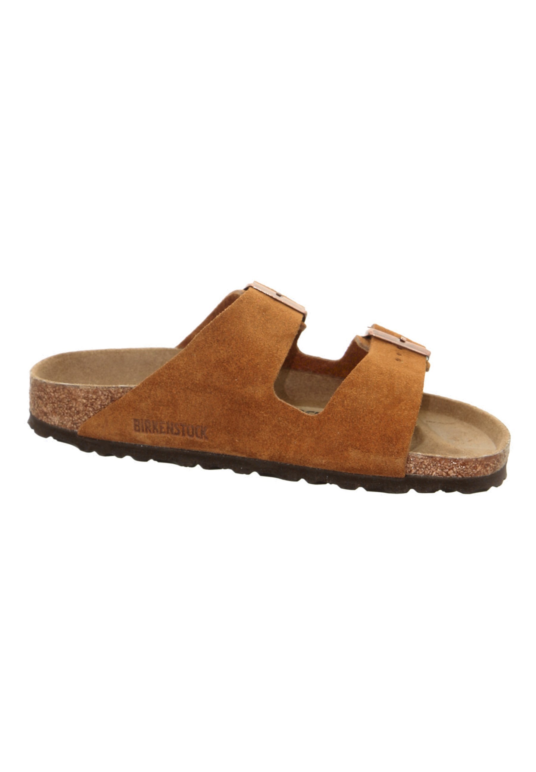 Birkenstock muiltjes - nerts