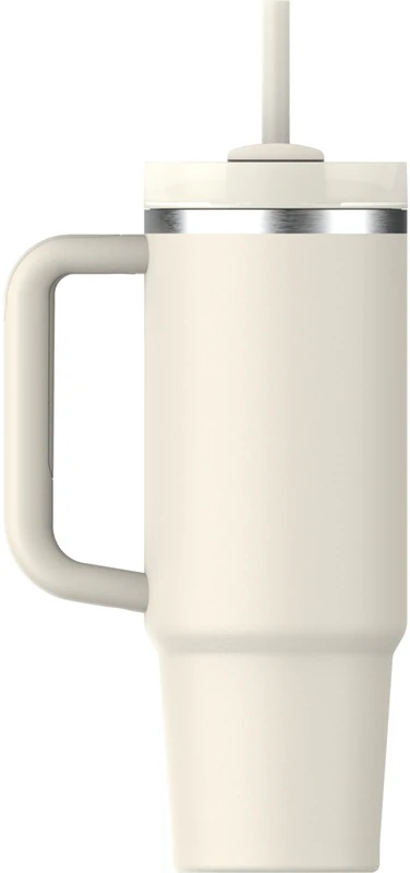 Stanley Quencher H2.O FlowState™ nerūdijančio plieno puodelis su šiaudeliu, vidutinio dydžio