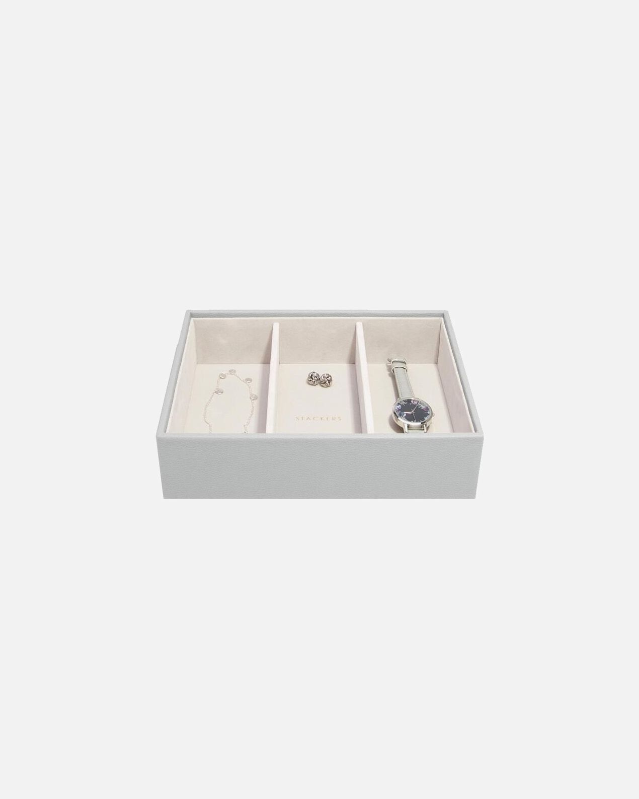 Stackers modni dodatak Duboki 3-dijelni Pebble Grey - 1 komad
