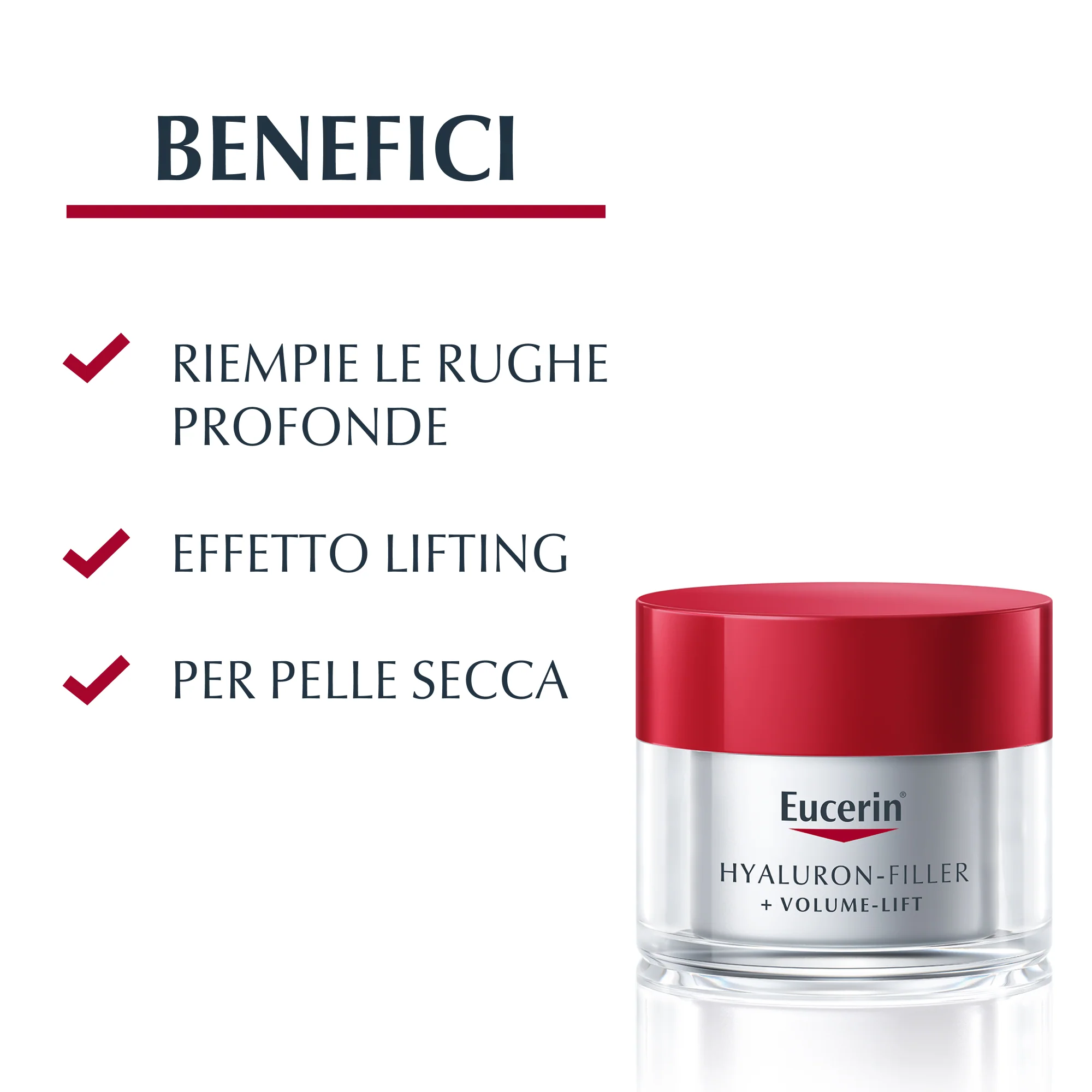 Hyaluron-Filler + Volume-Lift Hyaluron-Filler + Volume-Lift Giorno per pelli secche - Crema viso giorno lifting