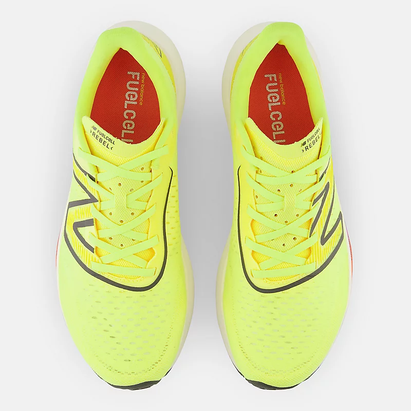 FuelCell Rebel v3 Herrenschuhe – Weltraum-Ananas mit schwarzem Oberteil und neonfarbener Libelle