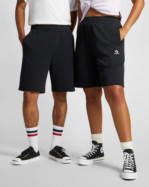Converse Go-To Embroidered Star Chevron Standard Fit Fleece Short