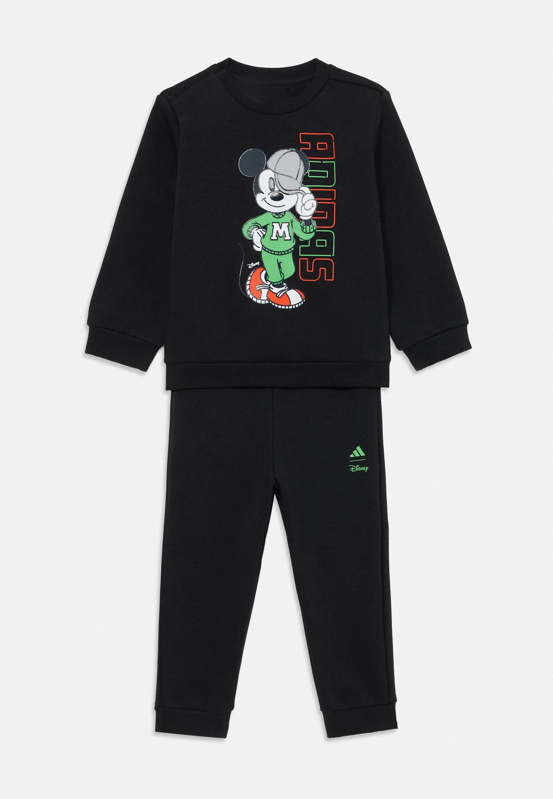 adidas Performance DISNEY MICKEY MOUSE UNISEX SET - Trainingspak - zwart/limoengroen