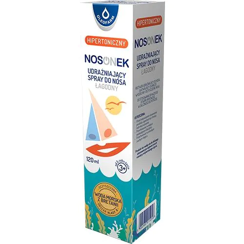 Nosonek Hipertoniczny, Udrażniający spray do nosa dla dzieci od 3. roku życia i dorosłych