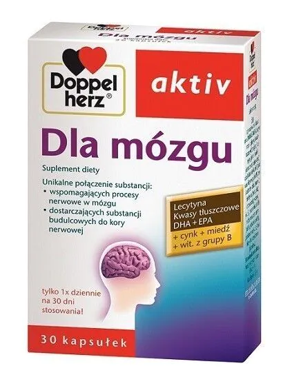 Doppelherz Aktiv Dla Mózgu, Kapsułki