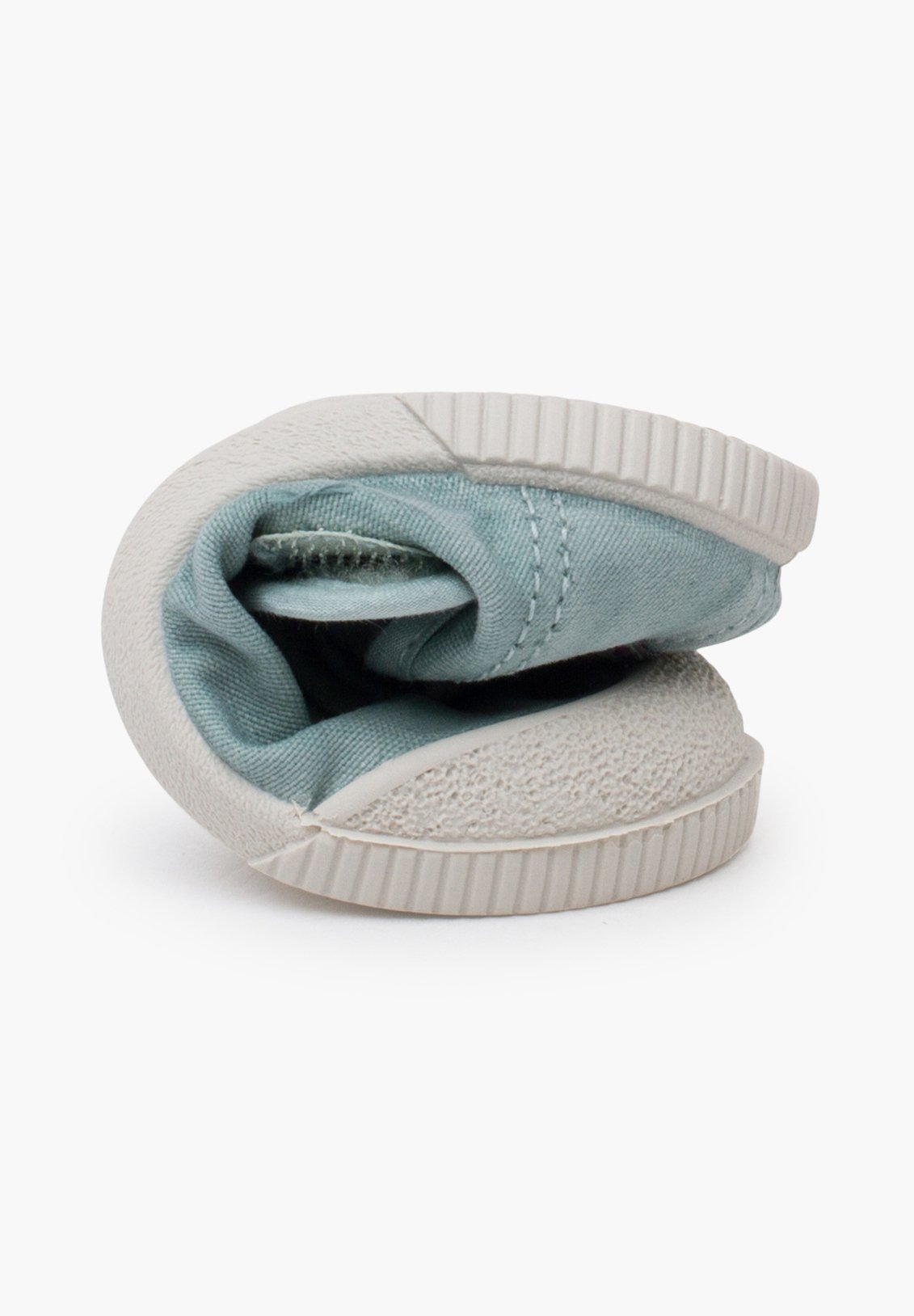 Pisamonas PEPITOS PUNTERA BAREFOOT LAVADA - Chaussons bébé - aigue-marine
