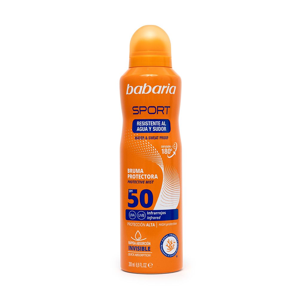 Apsauginis sportinis purškiklis SPF 50 Kūno apsauga