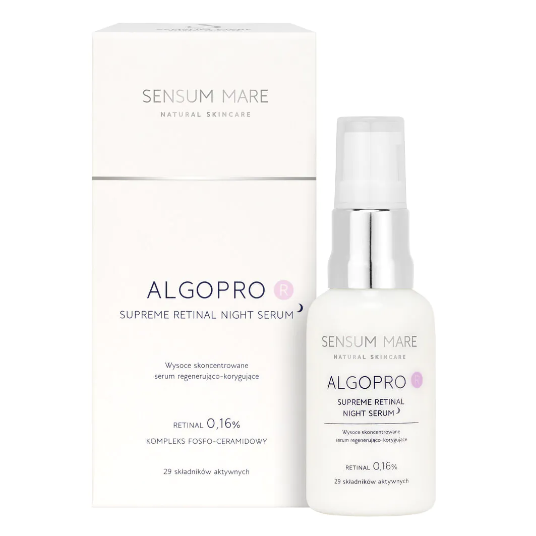 Sensum Mare Algopro R Wysoce Skoncentrowane serum Regenerująco-Korygujące z Retinalem 0,16%