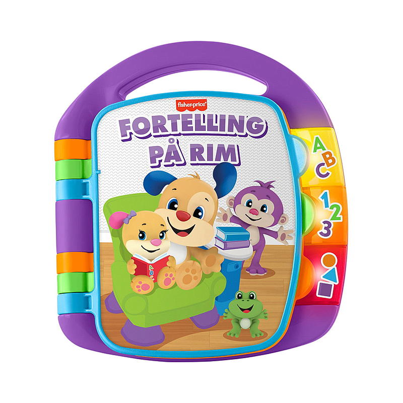 Fisher-Price sagobok Skratta och lär, Fisher Price