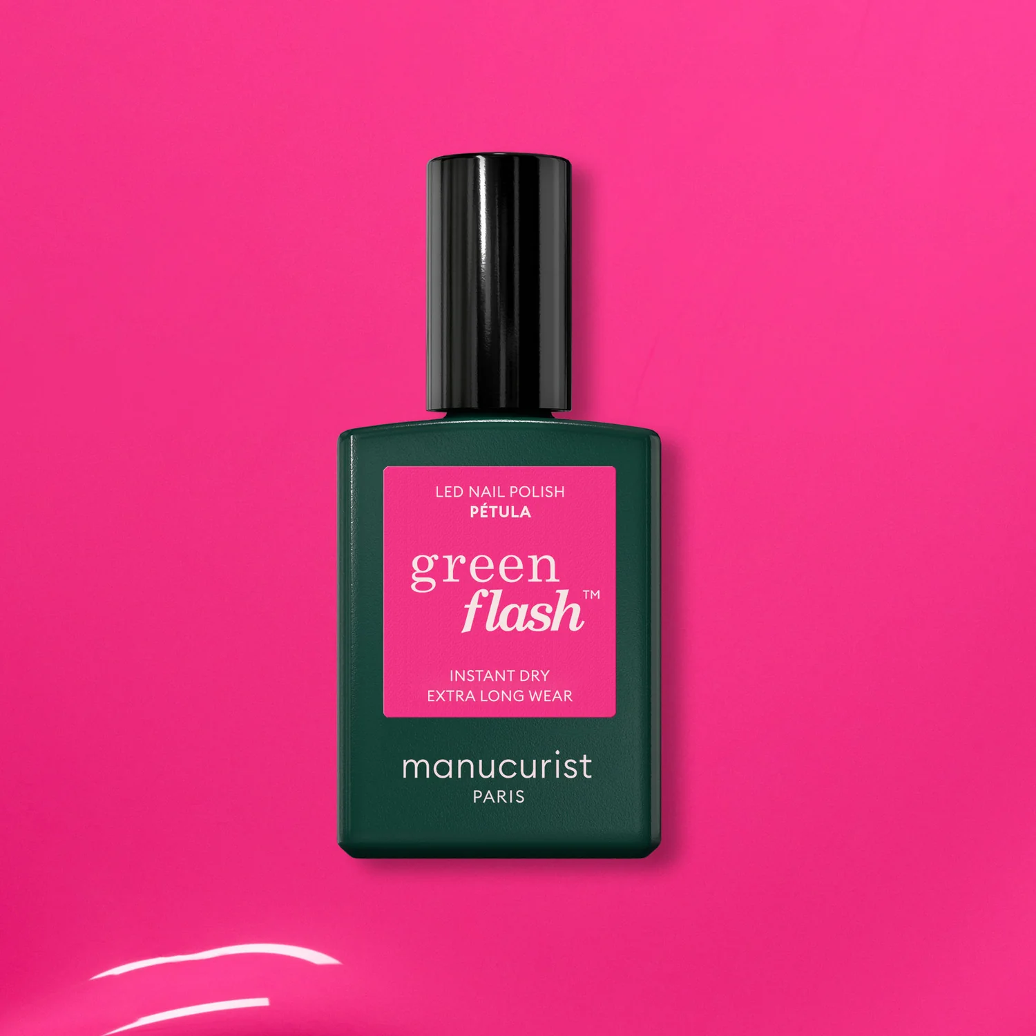 Semi-permanent LED Green Flash™ - 15 ml Pétula