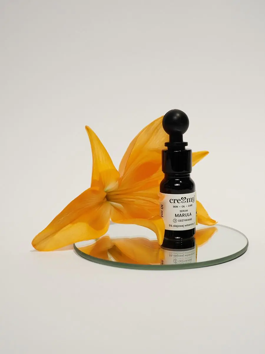 Creamy Marula Odżywcze serum olejowe do twarzy z wit. C 5% 30 ml