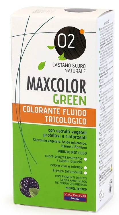 FATORES IMPORTANTES Maxcolor Verde 02 Castanho Escuro Natural