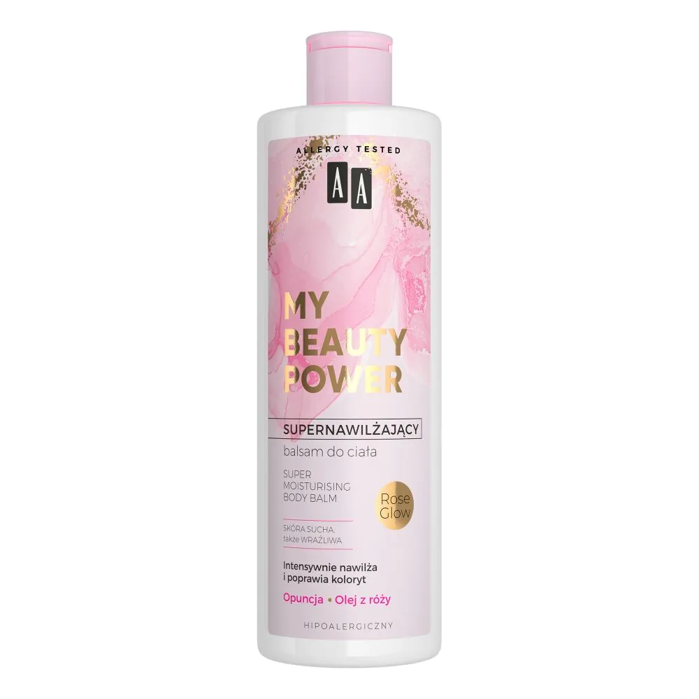 AA My Beauty Power Supernawilżający Balsam do ciała Opuncja/Rose Glow