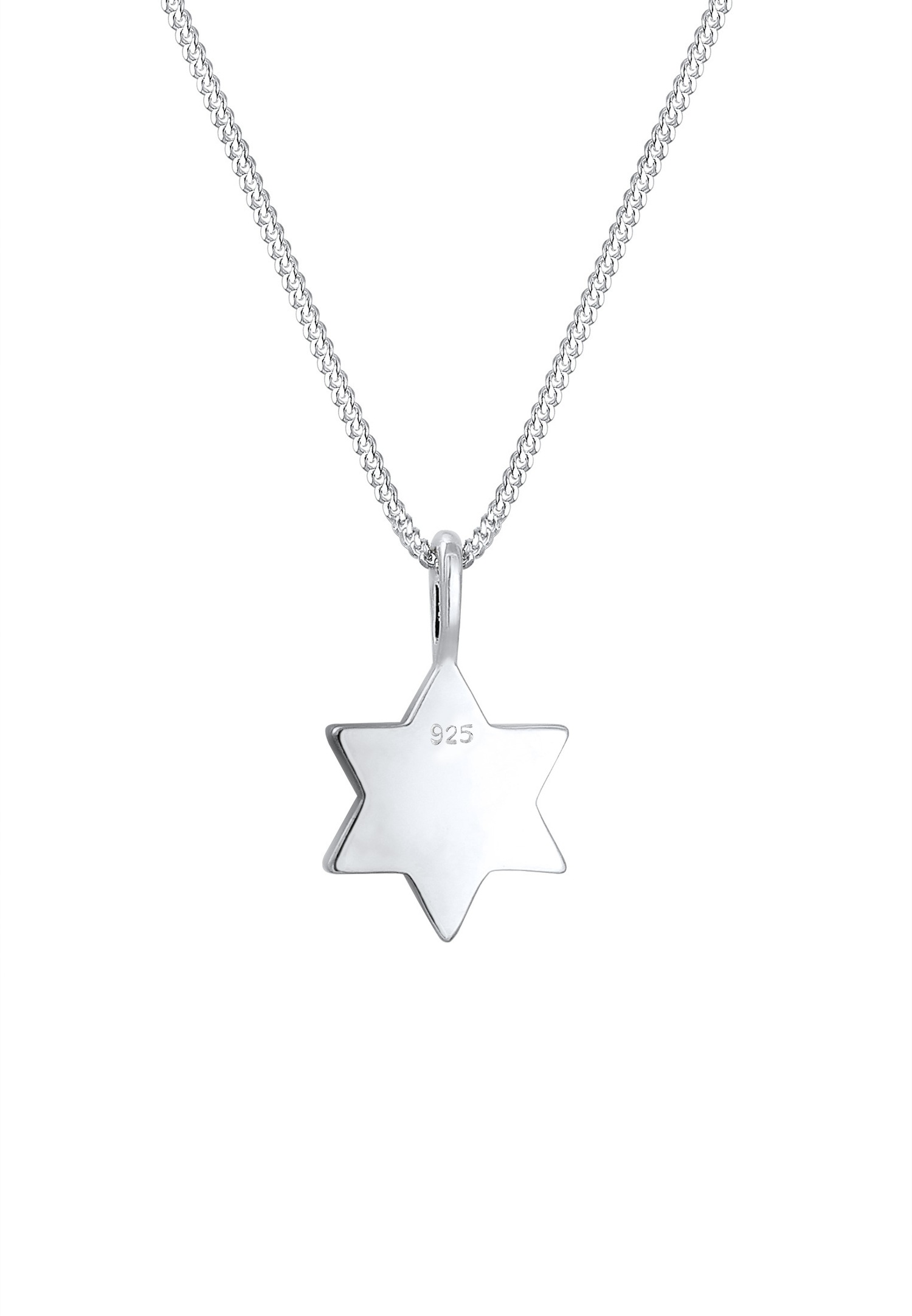 Elli Pastel Dames Enfants Étoiles avec Cristaux en Argent 925 Sterling