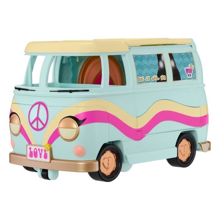 ¡LOL Surprise! - Minibús 5 en 1 - Compatible con muñecas LOL - Totalmente equipado