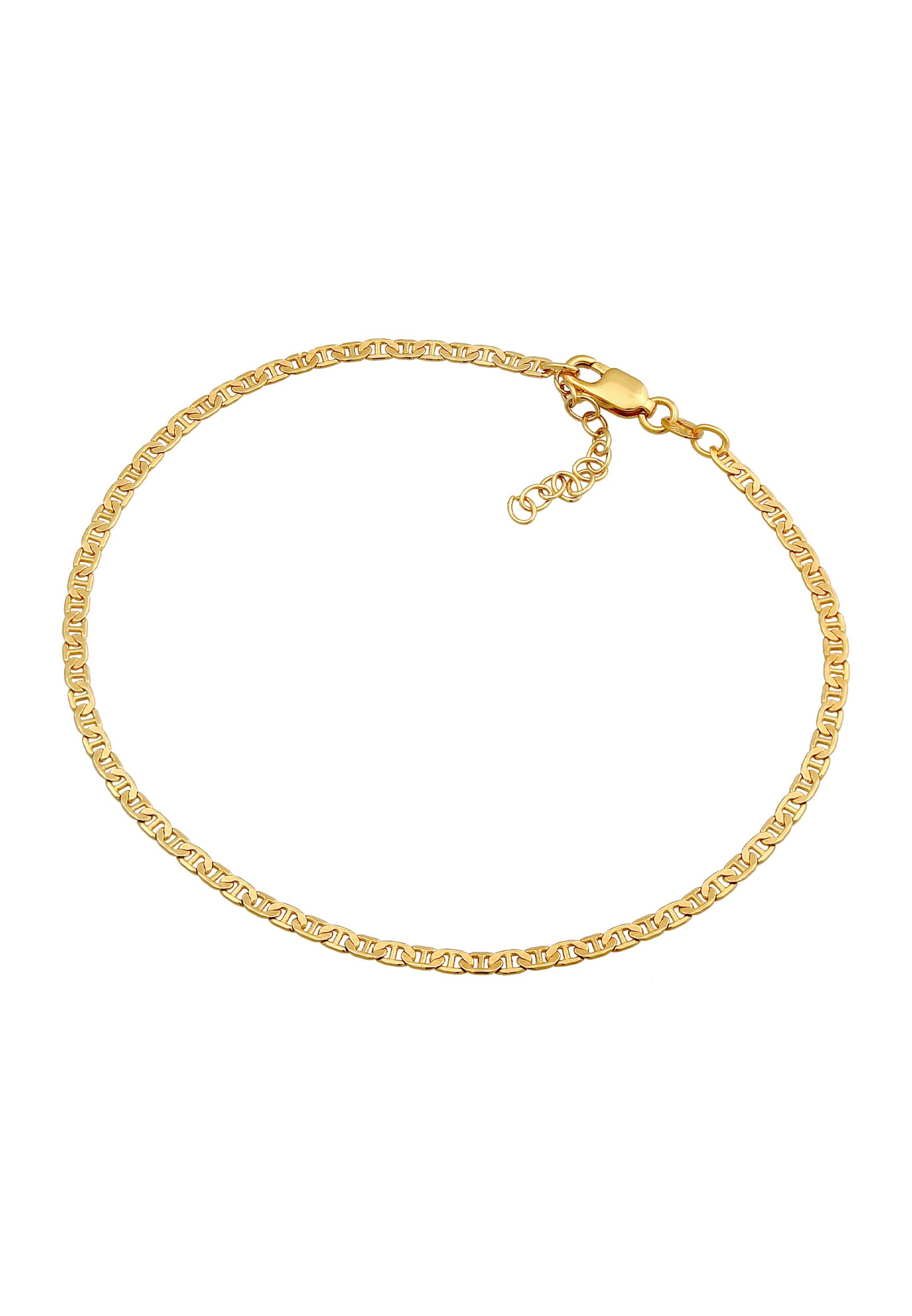 Elli Chaîne de base ajustable en argent sterling 925 pour dames.