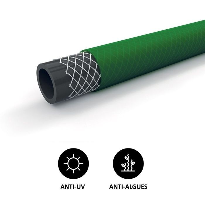 Mangueira de jardim HUGGY HOSES - 3 camadas, Ø 19 mm (3/4 de polegada) - Comprimento 20 metros