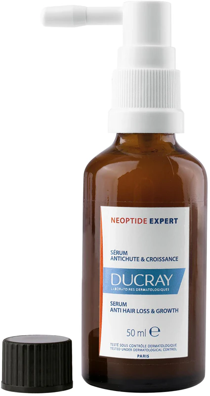 Ducray Neoptide Expert plaatselijk middel tegen haaruitval, voor haargroei en versterking van de haarzakjes.