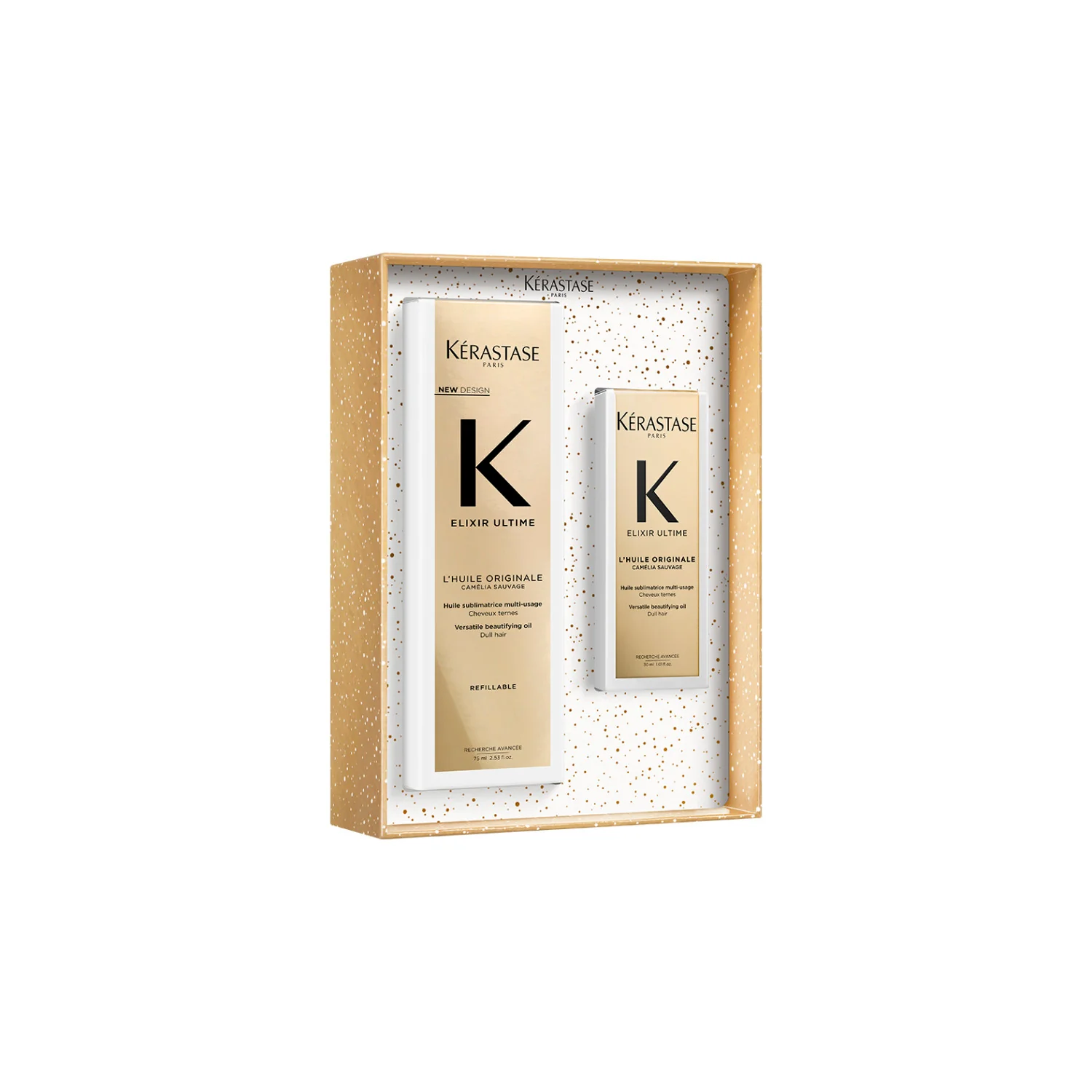 Elixir Ultime Cofanetto Elixir Ultime Holidays 2025 - Cofanetti per Capelli, Olio Capelli Styling & Finish, Olio Capelli