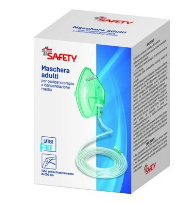 Veiligheidszuurstofmasker met bad