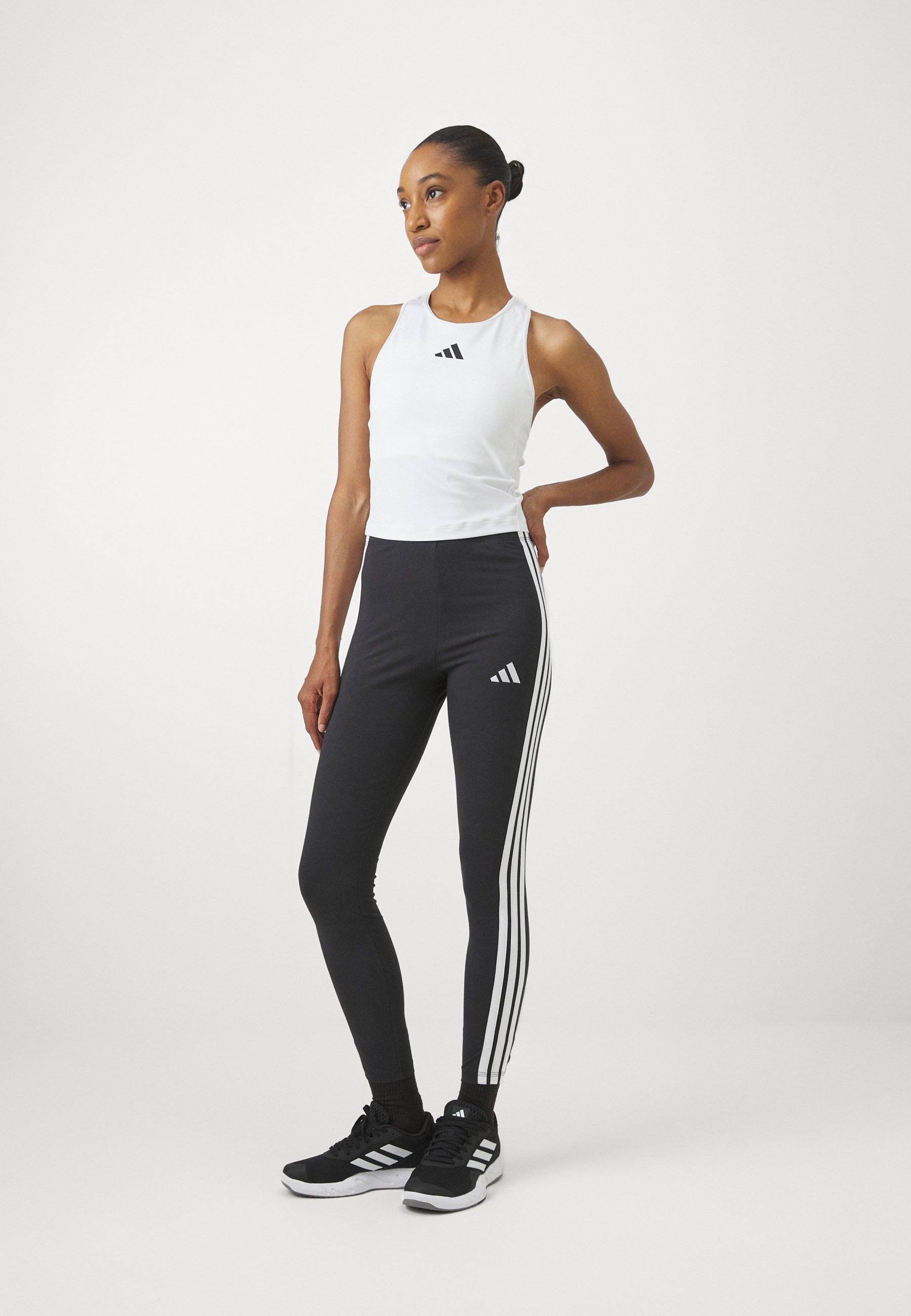 adidas Sportswear LEG - Leggings - zwart/wit