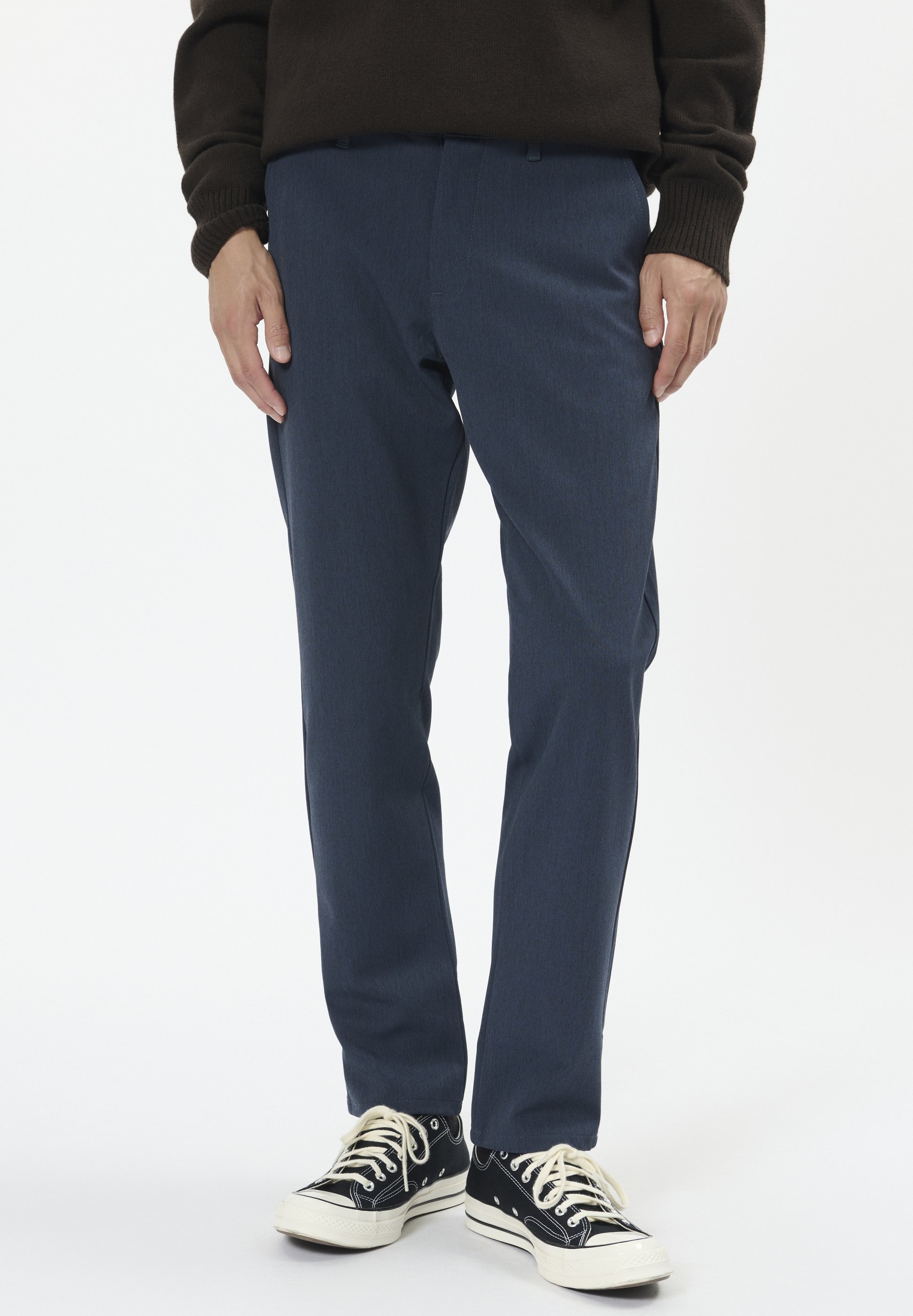 Matinique Chinos - oxford blue melange