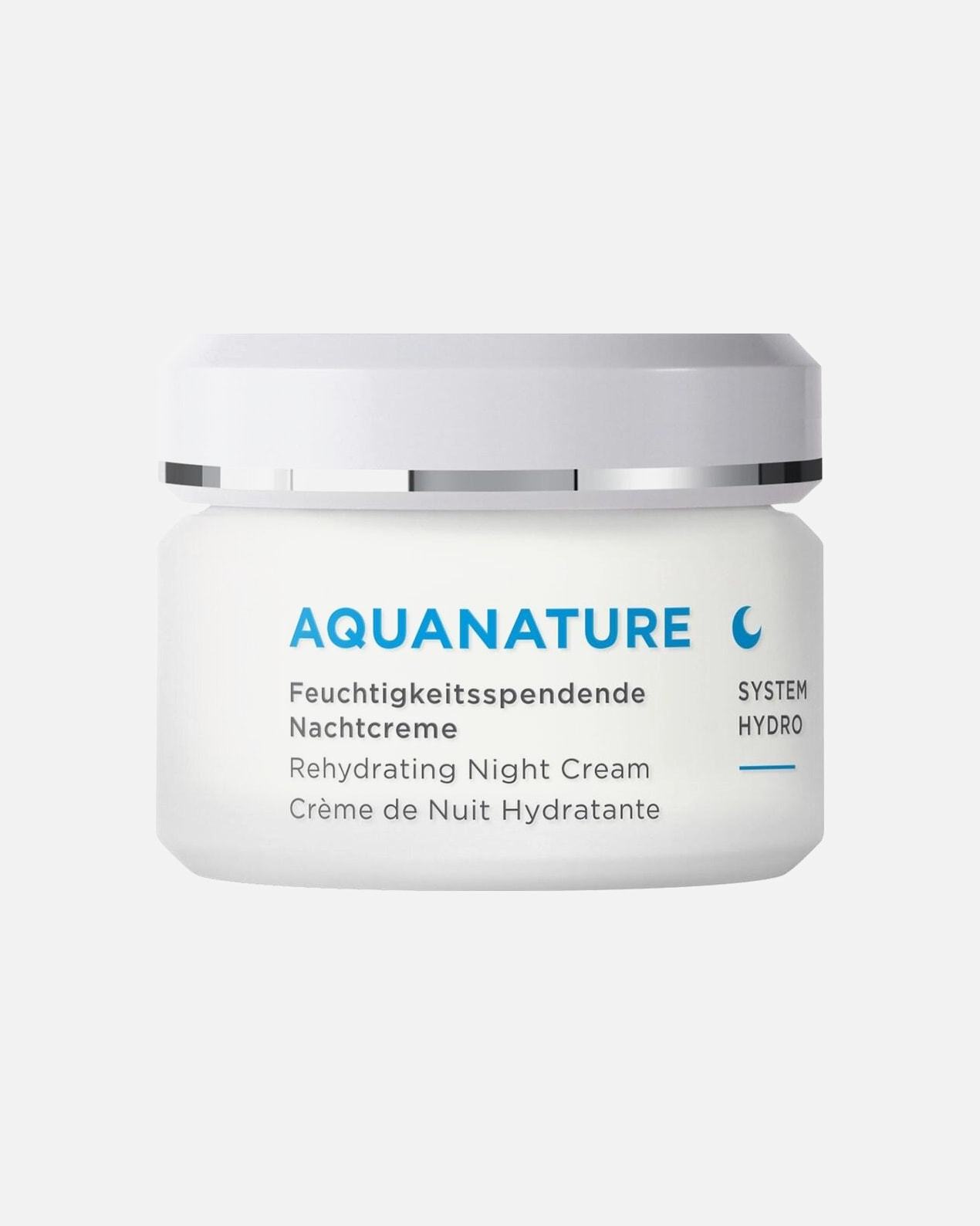 ANNEMARIE BÖRLIND Noćna krema AQUANATURE Hidratantna - 50 ml