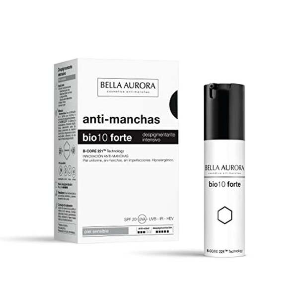Bio 10 FORTE sötét foltok elleni krém 30ml - érzékeny bőrre