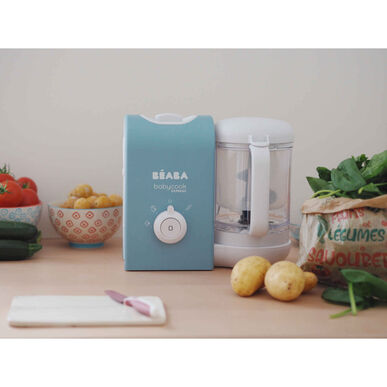 Béaba Babycook Robot Cuiseu Express mėlynas kūdikių maisto gaminimo robotas mėlynas 1 vnt. 1 vnt.