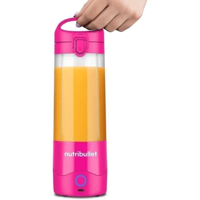 Draagbare blender - NutriBullet - NBP003BP - 70W - 0,475L - Roze - 1 fles inbegrepen