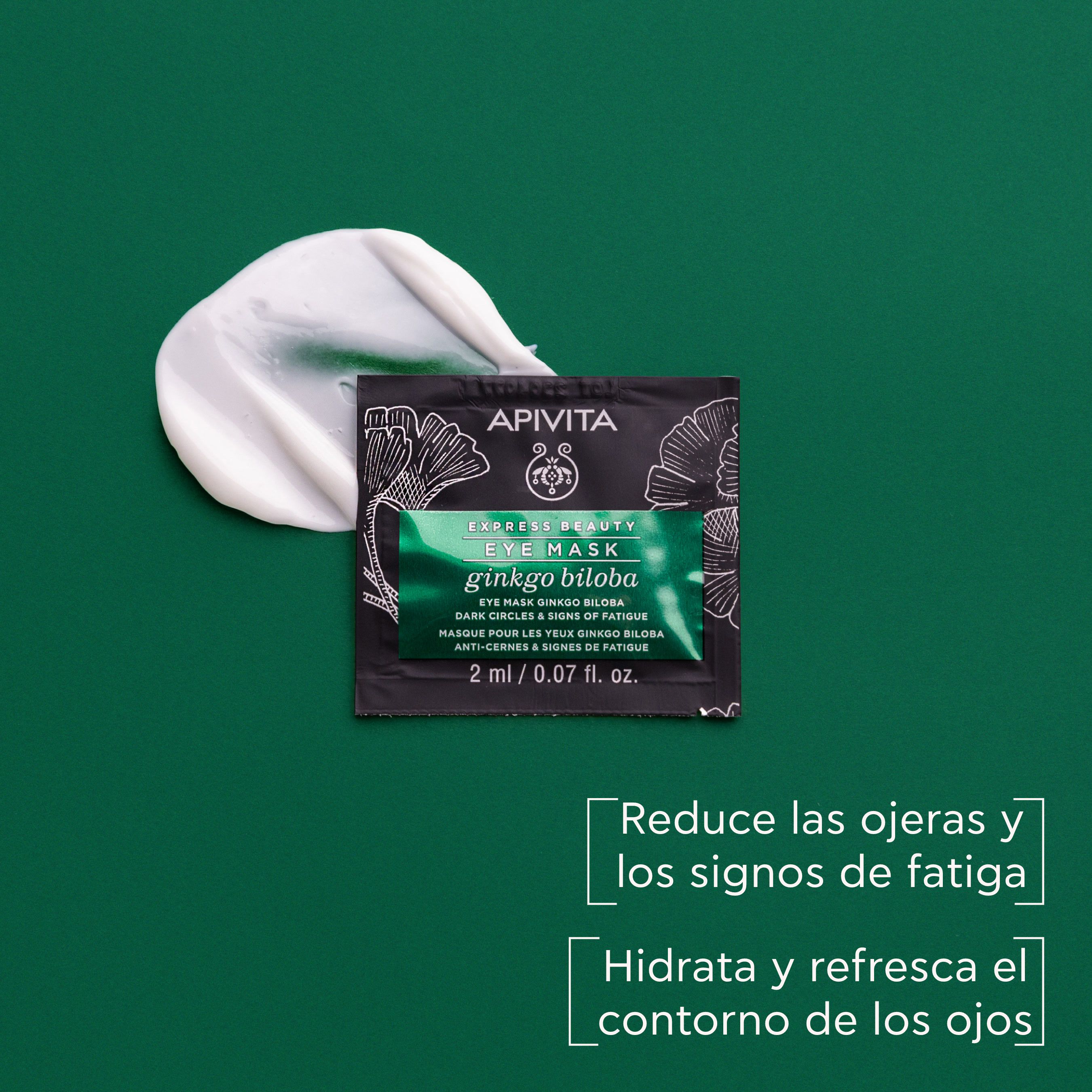 Express Beauty Ginkgo Biloba maska za područje oko očiju
