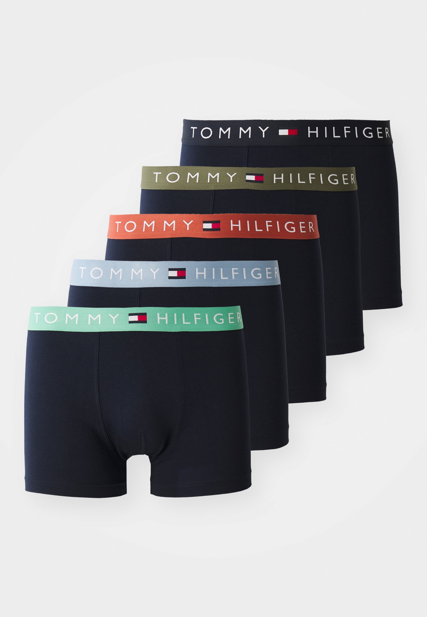 Tommy Hilfiger ORIGINELE TRUNK 5-PACK - Boxershorts - donkerblauw/groen/zwart