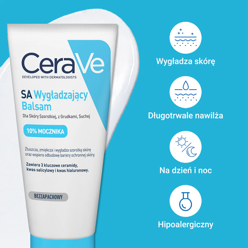 Creme Hidratante e Suavizante CeraVe SA para Pele Seca e Muito Seca