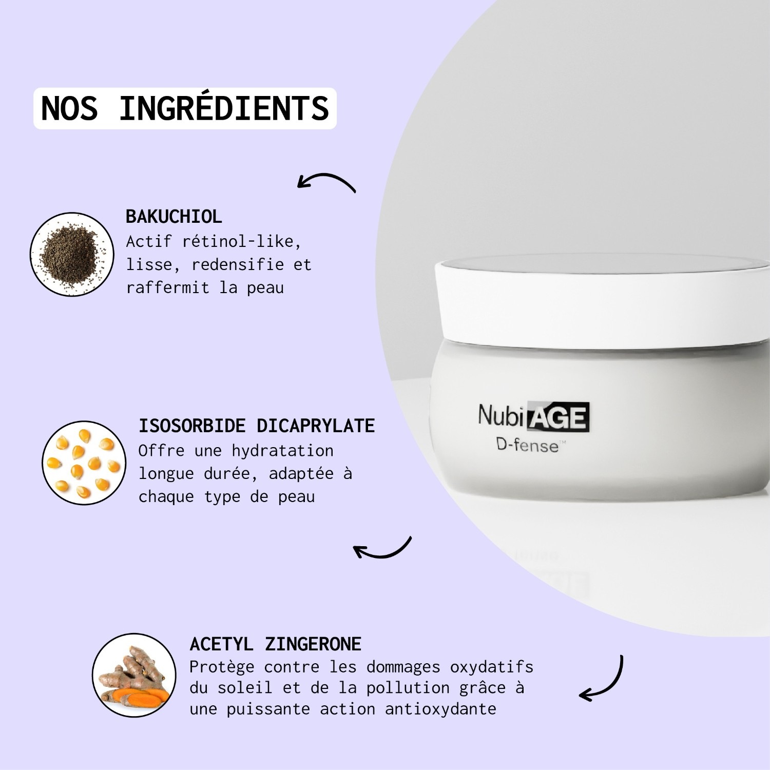 Nubiance NubiAGE D-fense™ - Crème Détox Repulpante
