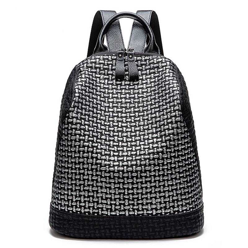 Zaino coreano in morbida pelle per il tempo libero da donna, con pannelli popolari, borsa scolastica per ragazze, zaino da viaggio quotidiano di alta qualità, mochila
