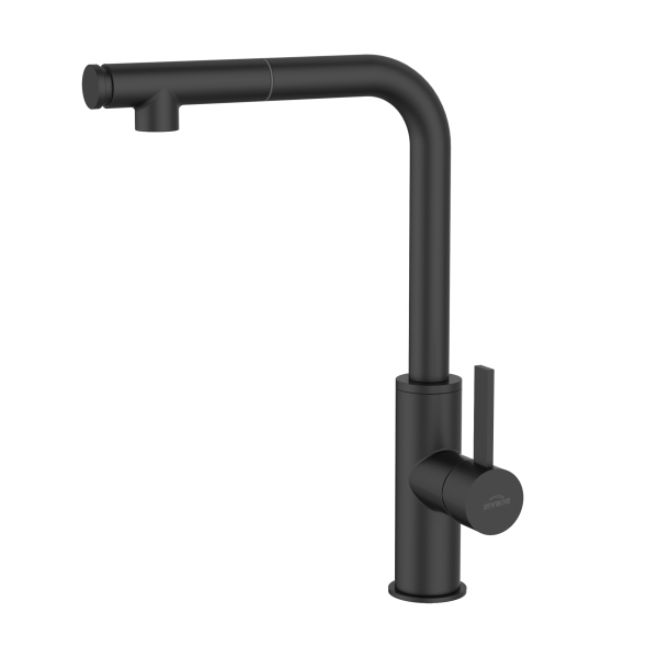 Bateria zlewozmywakowa INVENA Preto czarna