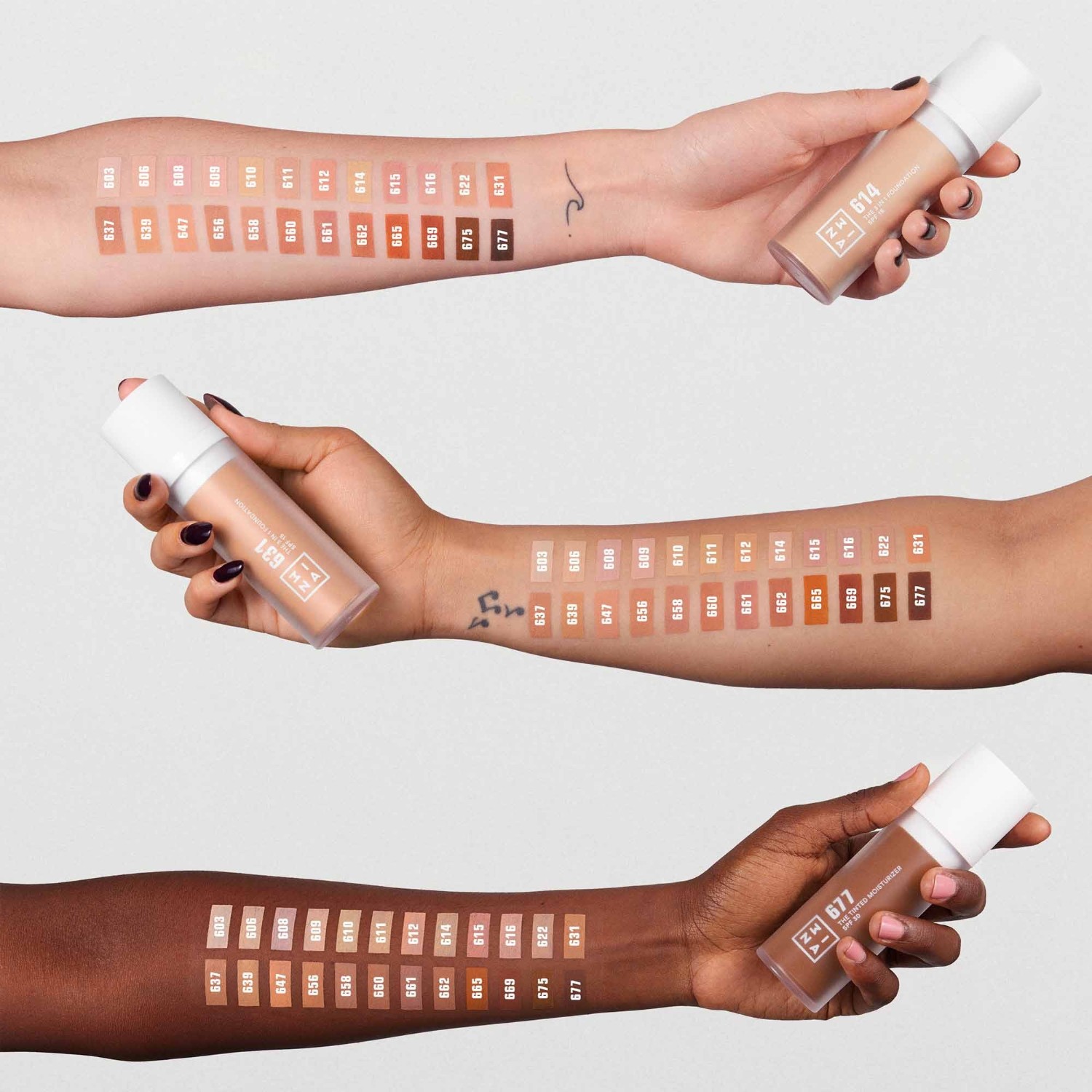 3INA The 3 in 1 Foundation